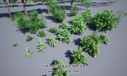高質(zhì)量樹木花草植物 Unity 百度網(wǎng)盤下載