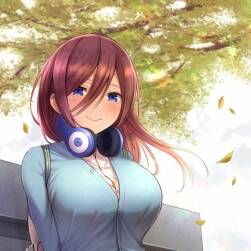 超高清の五等分花嫁の中野三玖美圖