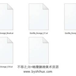 國(guó)外AI顆粒紋理筆刷
