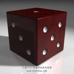 Casino Dice C4D麻将骰子3D模型下载