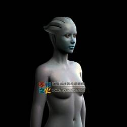 科技 未来 女体模型