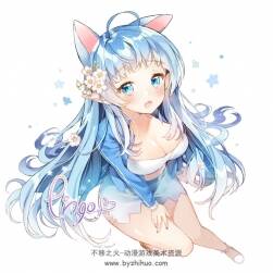碧藍(lán)航線 CG插畫同人角色萌圖分享下載 164P