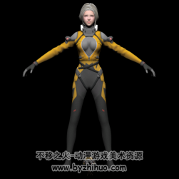 希爾維亞 3DMax角色模型分享