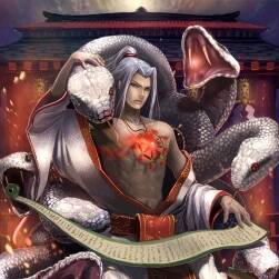 关于蛇的插画图包 388P