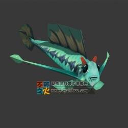 Fish 大眼鱼 Max模型