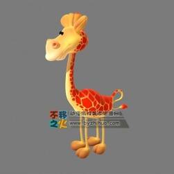 Giraffe 卡通长颈鹿模型
