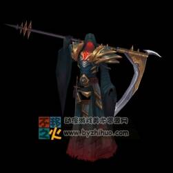死神 带pose 300英雄 3D角色模型