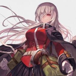 二次元少女軍裝制服系列插畫壁紙圖包分享下載 282P