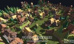 TARBO - Lowpoly Fantasy Village Pack Low-poly 3D