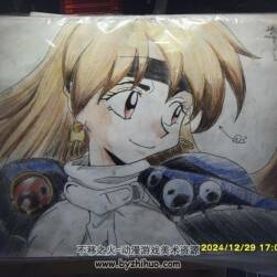 莉娜·因巴斯兒童鉛筆涂鴉