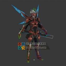 短发 男 铠甲 战士