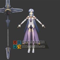 二次元 美女 女枪战士