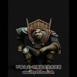 Zbrush 雕刻卡通角色視頻視頻教程