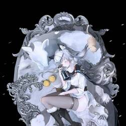 PIXIV畫師毛蟲烏賊蒜 二次元壁紙插畫圖包 百度網(wǎng)盤下載 27P