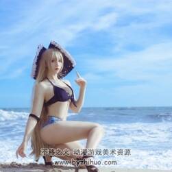 九曲Jean 最新一套 碧藍(lán)航線讓巴爾 10P 110M