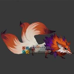 狐狸BOSS 带动作 神话游戏模型