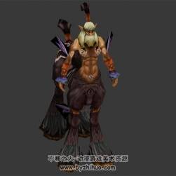 人馬老頭 3D模型 有綁定和動(dòng)作