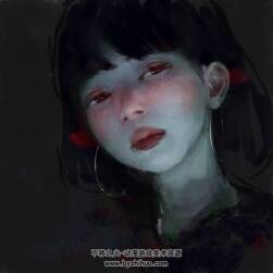 澳大利亞畫師Toko Suzuki人物肖像插畫作品分享賞析 101P