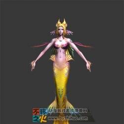Mermaid 人鱼Max模型