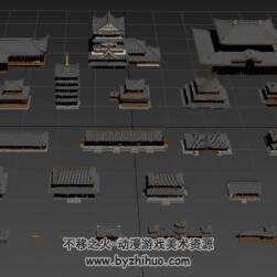 古代建筑宮殿太和殿日本江戶城秦宮秦皇宮