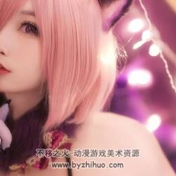 魂下糖君 瑪修危險野獸 COS 寫真圖集百度網(wǎng)盤分享 22P