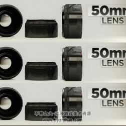50mm-Lens C4D佳能50mm相机镜头3D模型下载