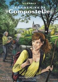 Les Chemins de Compostelle 1-4冊 Servais 手繪風彩色漫畫