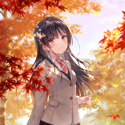 清新帥氣高中女生制服 CG畫賞  20P