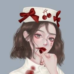 萬圣節(jié)主題少女頭像