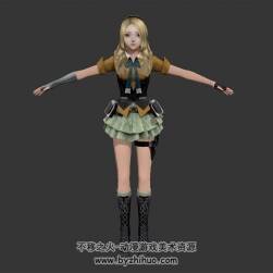 執(zhí)法者 凱西  金發(fā)少女 高模3D模型資源百度網(wǎng)盤下載