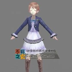 可爱 美少女 洛丽塔模型