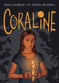 Coraline Graphic Novel 全一册 Neil Gaiman - P. Craig Russell  恐怖惊悚漫画