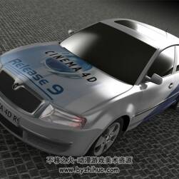car C4D汽车3D模型分享下载