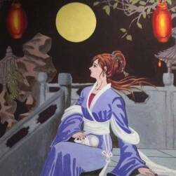 赏月