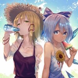 泄矢諏訪子 插畫壁紙美圖分享包 53P
