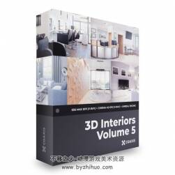 3D Interiors – CGAxis Collection Volume 5 多種格式下載