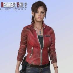 RE2 Claire Redfield For Genesis 8 Female 模型分享