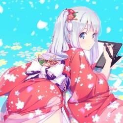 二次元人物 少女插畫