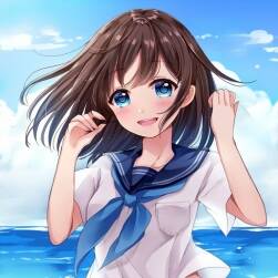 日式校园风 少女插画图集 73P