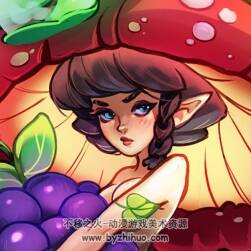 Rikku the Leaf 充滿童趣色彩的插畫(huà)作品圖包下載 49P