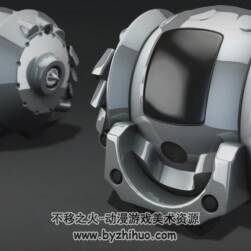 ZBrush 科幻机械 硬表面雕刻技术视频教程