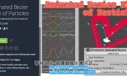 unity3d 粒子動(dòng)畫編輯器擴(kuò)充 Animated Bezier Flow of Particles 2.0