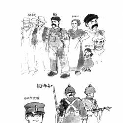 宫崎骏 动画动漫电影经典概念手稿草稿原画作品欣赏合集图片百度网盘下载