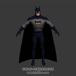 DC漫画 蝙蝠侠 3D模型 高精模