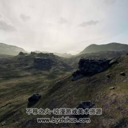 Brushify - Cliffs Pack 4.20 - 4.23 巖石和峭壁資源包