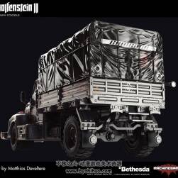 wolfenstein 德軍總部 機械三維作品賞析參考 168P