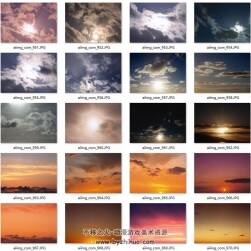 天空云彩照片参考素材合集 199P