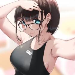 畫師Jonsunk 二次元死水庫泳衣少女插畫壁紙圖包下載 241P