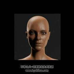 3ds Max 美女頭部模型制造視頻教程
