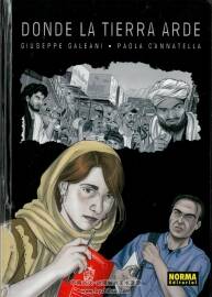 NOM 56 DONDE LA TIERRA ARDE 全一冊 Giuseppe Galeani - Paola Cannatella 黑白寫實(shí)風(fēng)漫畫